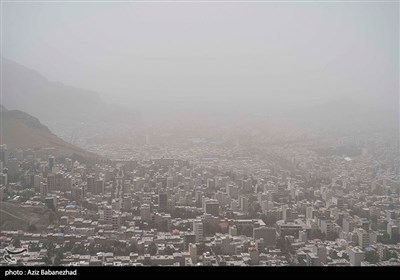 گرد و غیار در لرستان