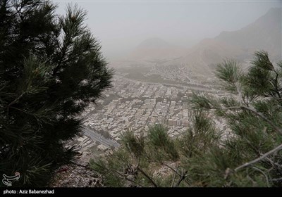 گرد و غیار در لرستان