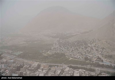 گرد و غیار در لرستان