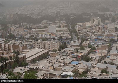 گرد و غیار در لرستان