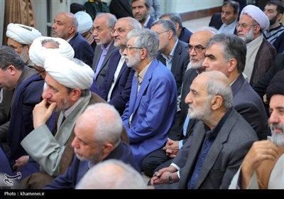 دیدار جمعی از مسئولان ارشد سه قوه با رهبرمعطم انقلاب
