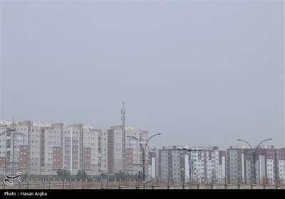 گرد و غبار در زنجان