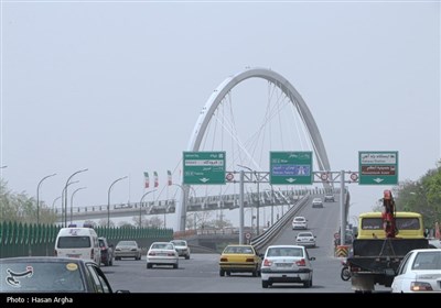گرد و غبار در زنجان