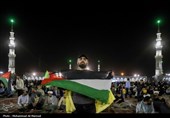 طنین دلنشین اذان در شب عهد
