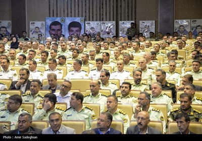 مراسم تکریم و معارفه فرمانده انتظامی استان فارس