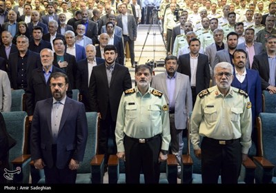 مراسم تکریم و معارفه فرمانده انتظامی استان فارس