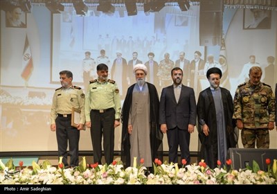 مراسم تکریم و معارفه فرمانده انتظامی استان فارس
