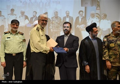 مراسم تکریم و معارفه فرمانده انتظامی استان فارس