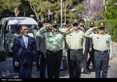 مراسم تکریم و معارفه فرمانده انتظامی استان فارس