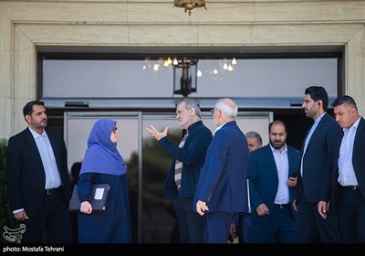 مسعود پزشکیان، رئیس جمهور در حاشیه جلسه هیات دولت - ۲۷ فروردین