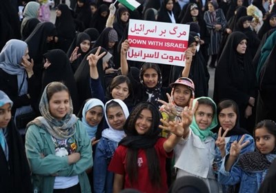 سرود زیبای دختران یزدی در حمایت از نیروهای مسلح ایران