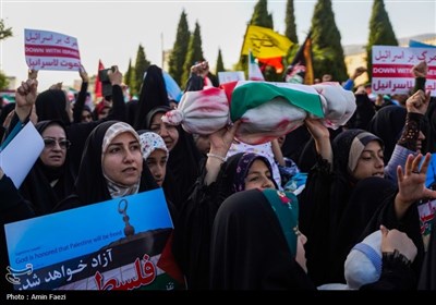 خشم شیرازی‌ها از جنایات رژیم صهیونیستی