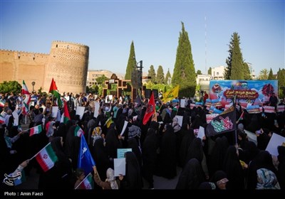 خشم شیرازی‌ها از جنایات رژیم صهیونیستی
