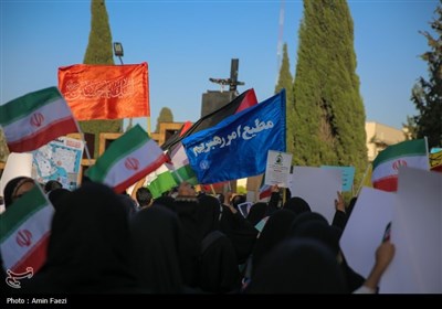خشم شیرازی‌ها از جنایات رژیم صهیونیستی
