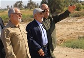 بازدید معاون وزیرکشور از و محل اسکان زائران اربعین در حمیدیه