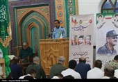 تجدید میثاق فرماندهان نیروهای مسلح استان بوشهر با شهدا