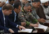 تجدید میثاق فرماندهان نیروهای مسلح استان بوشهر با شهدا