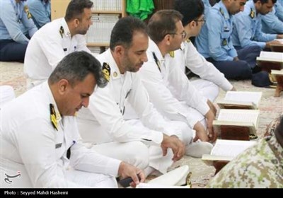 تجدید میثاق فرماندهان نیروهای مسلح استان بوشهر با شهدا