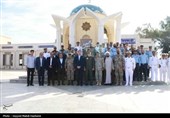 تجدید میثاق نیروهای مسلح استان بوشهر با شهدا