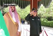 Генерал-майор Багери приветствовал министра обороны Саудовской Аравии
