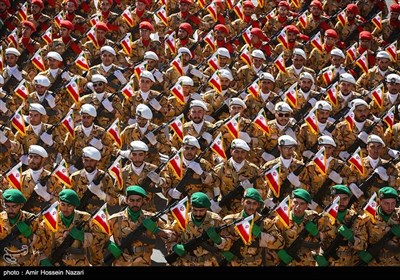 رژه روز ارتش در قزوین