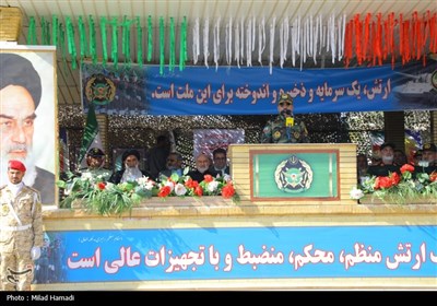 رژه روز ارتش در اهواز