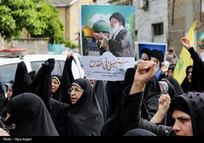 راهپیمایی مردم گرگان در حمایت از غزه