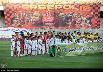 دیدار تیم های فوتبال پرسپولیس و سپاهان