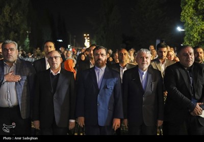 مراسم بزرگداشت سعدی شیرازی 