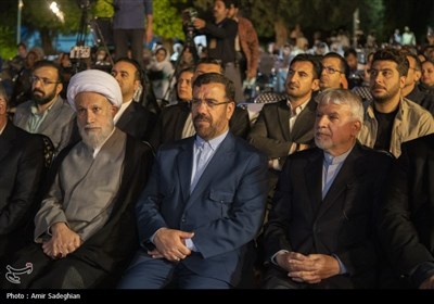مراسم بزرگداشت سعدی شیرازی 