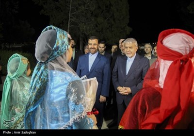 مراسم بزرگداشت سعدی شیرازی 