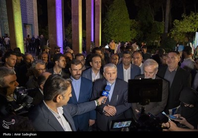 مراسم بزرگداشت سعدی شیرازی 