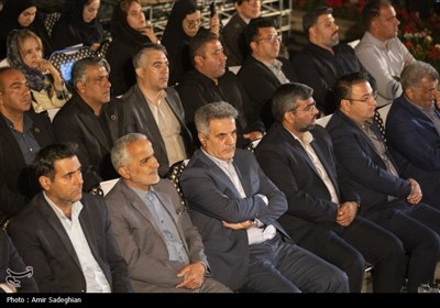 مراسم بزرگداشت سعدی شیرازی 