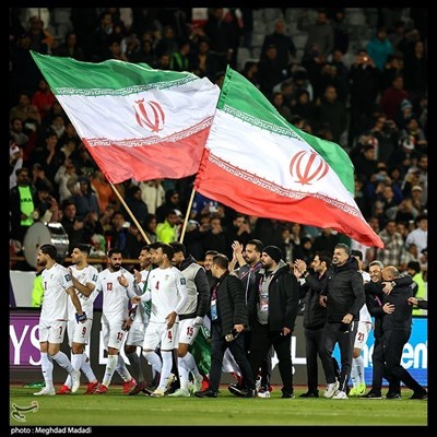 جشن صعود تیم ملی فوتبال ایران به جام جهانی 2026