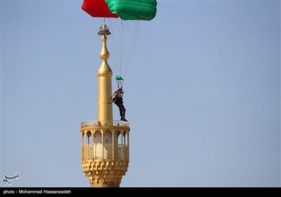 در حاشیه رژه روز ارتش 