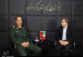 فرمانده سپاه استان کردستان از دفتر تسنیم بازدید کرد