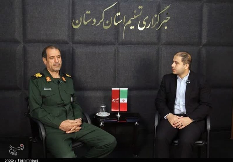 فرمانده سپاه استان کردستان از دفتر ‌تسنیم بازدید کرد