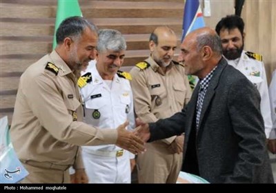 بازماندگان ناو جوشن در بوشهر تجلیل شدند