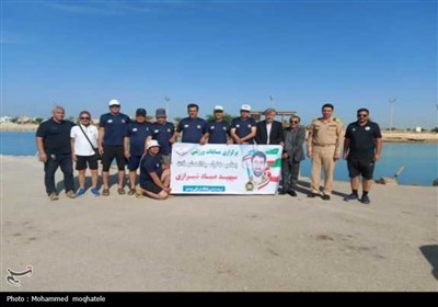 تجلیل از بازماندگان ناو جوشن در بوشهر