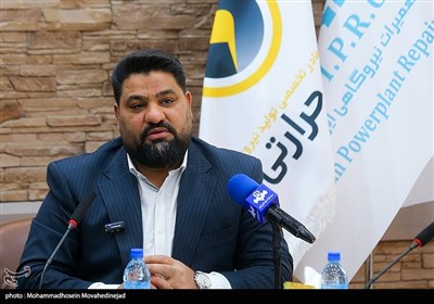 نشست خبری مدیرعامل شرکت تعمیرات نیروگاهی ایران