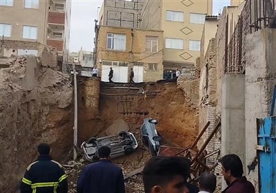 نشست زمین پس از بلاتکلیفی 10 ساله گودبرداری