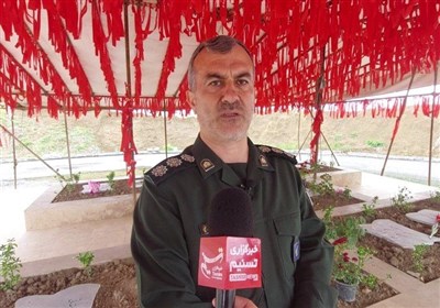 گیلانیها میزبانِ یک شهید گمنام در شهر منجیل