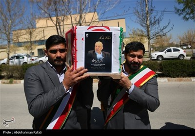 مراسم تشییع پیکر دکتر اکبر اعتماد پدر فناوری هسته‌ای ایران
