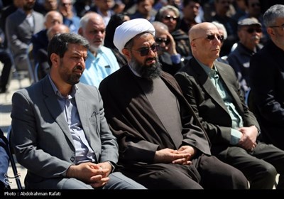 مراسم تشییع پیکر دکتر اکبر اعتماد پدر فناوری هسته‌ای ایران