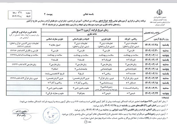 امتحانات نهایی , دانش‌آموزان , کنکور , 