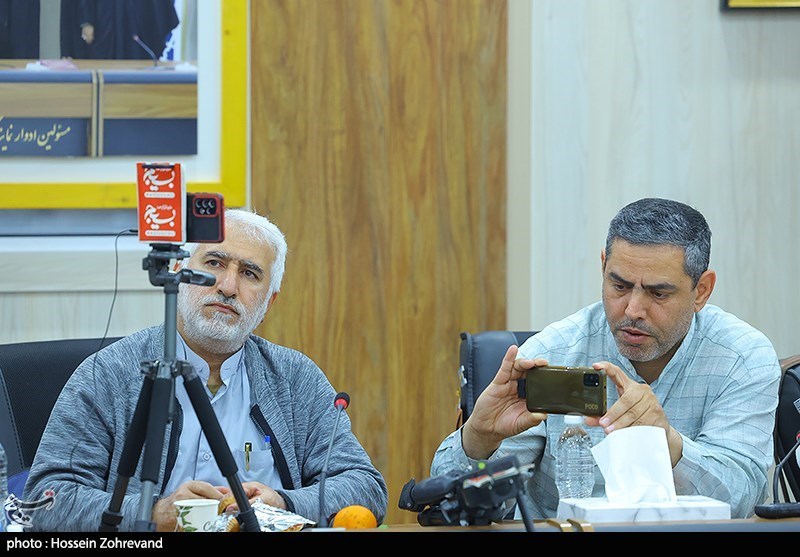 نشست خبری ستاد بزرگداشت هفته عقیدتی-سیاسی- عکس خبری تسنیم