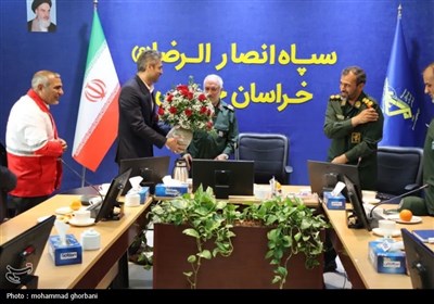 دیدارفرماندهان پایگاه های مقاومت بسیج ادارات خراسان جنوبی با ...