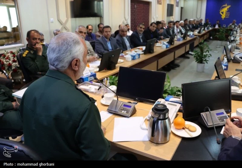 دیدارفرماندهان پایگاه های مقاومت بسیج ادارات خراسان جنوبی با ...