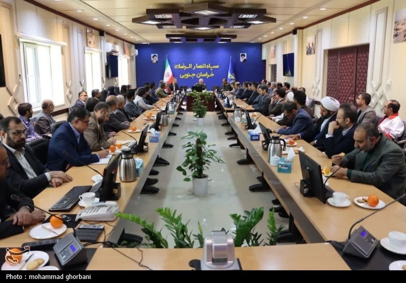 دیدارفرماندهان پایگاه های مقاومت بسیج ادارات خراسان جنوبی با ...