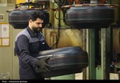 کار وتلاش در سنگر تولید تایر در بزرگترین واحد صنعتی خراسان جنوبی